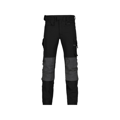 Bild von Impax Stretch-Arbeitshose mit Kniepolstertaschen, Größe 52, SCHWARZ/ANTHRAZIT