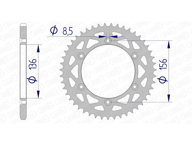 Bild von AFAM Aluminiumkrone 15206 - 520
