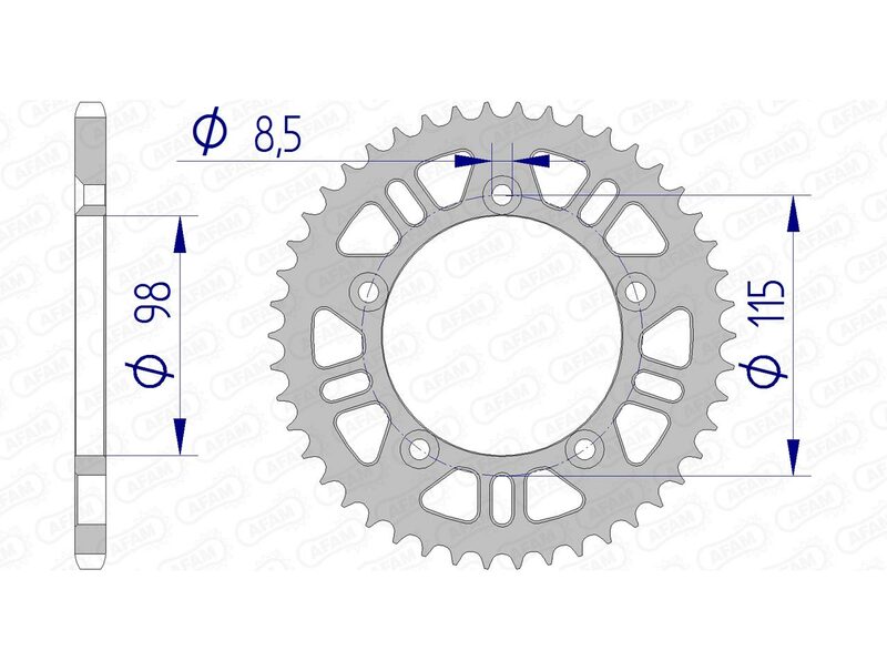 Bild von AFAM Aluminiumkrone 72101 - 420