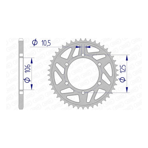 Bild von AFAM Aluminiumkrone 87606 - 520