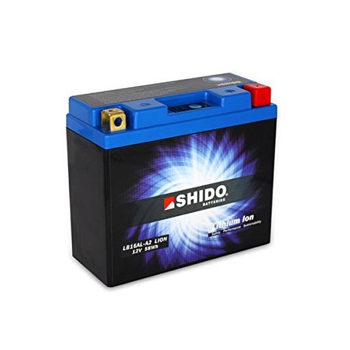 Bild von SHIDO LB16AL-A2 Lithium-Motorradbatterie 5Ah 12V YB16AL-A2