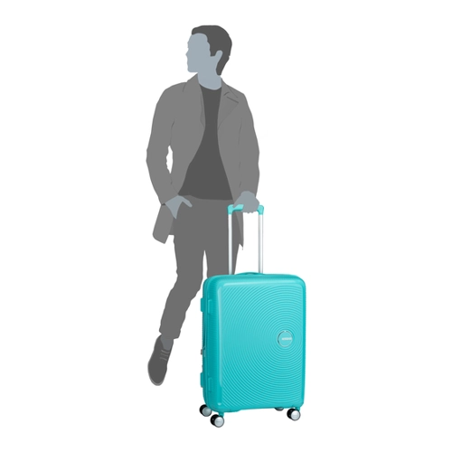 Bild von American Tourister Soundbox Trolley M 4R 67cm, erweiterbar Midnight Navy