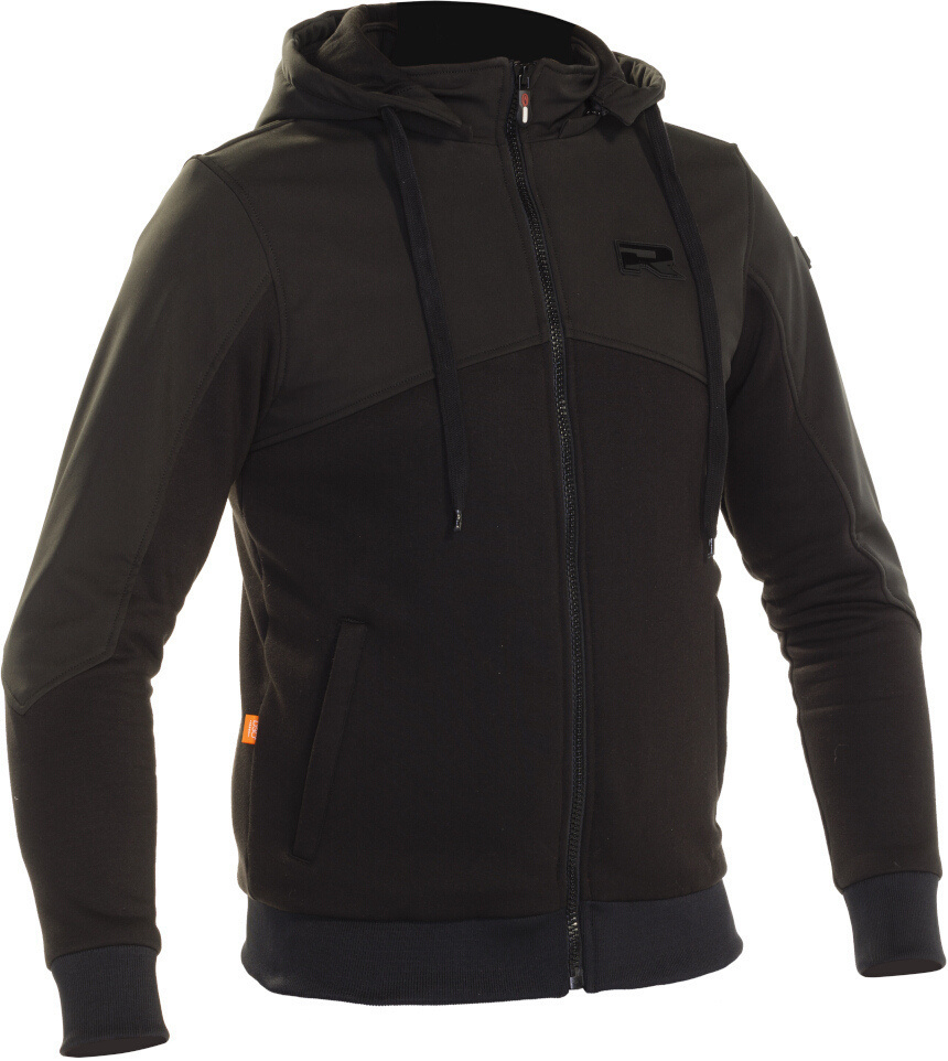Bild von Richa Titan Core Motorrad Zip Hoodie, schwarz, Größe 2XL für Männer