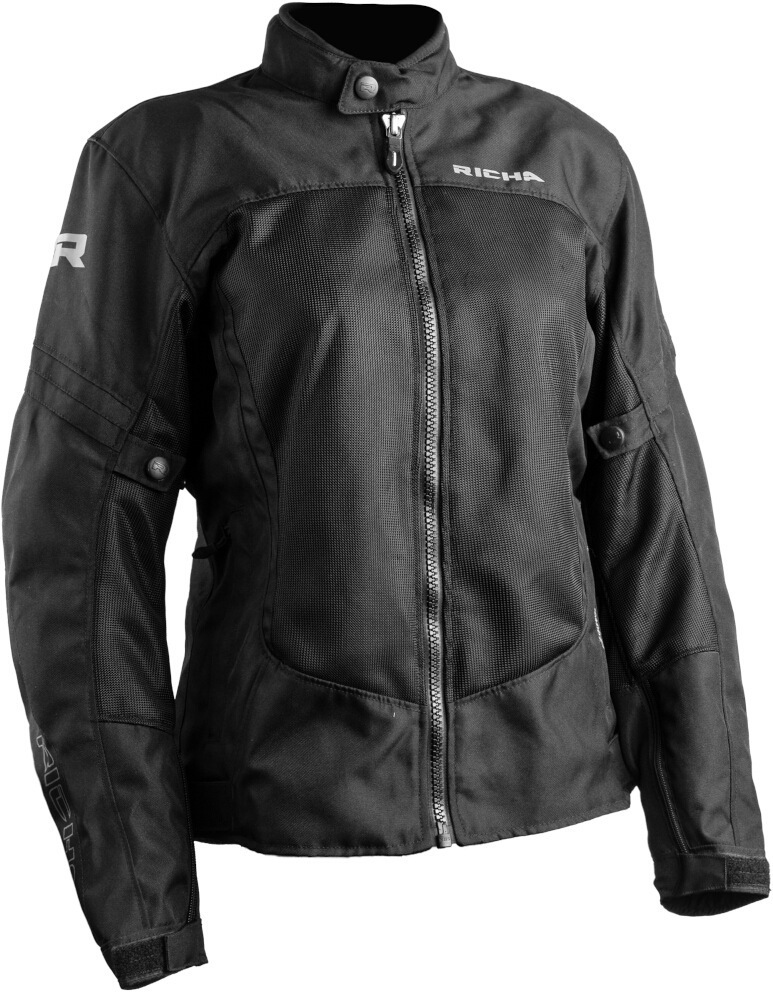 Bild von Richa Airbender Damen Motorrad Textiljacke, schwarz, Größe 6XL