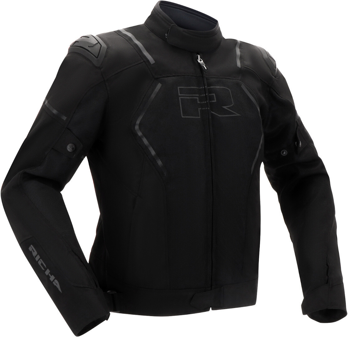 Bild von Richa Vendetta Mesh Motorrad Textiljacke, schwarz, Größe 3XL für Männer