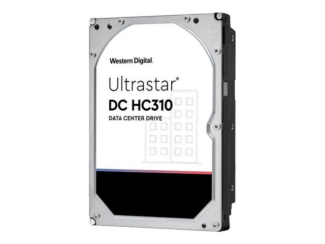 Bild von Western Digital Ultrastar DC HC310 (7K6) HUS726T6TAL5204 3.5in 6TB 256MB 7200RPM SAS ULTRA 512E SE (0B36047) - Sonderposten