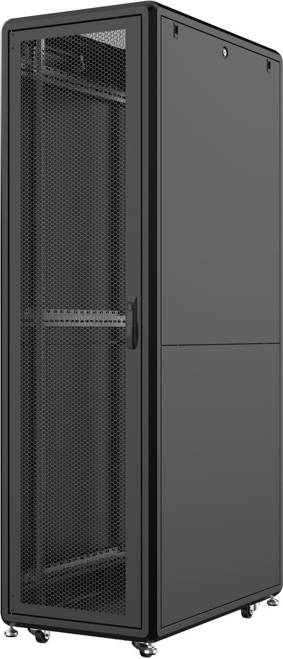 Bild von Logon RSL42U61BL (42 HE, 19 Zoll Rack), Serverschrank, Schwarz