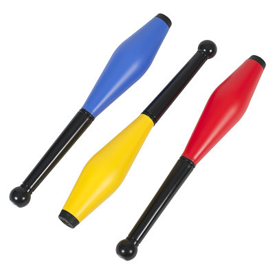 Bild von Spiel Jonglierkeulen-Set Jugglebug Clubs, Jonglierkeulen mit langsamer Drehgeschwindigkeit