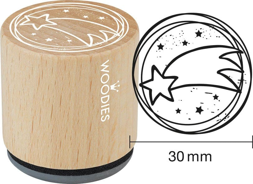 Bild von COLOP Motiv-Stempel Woodies , Weihnachtsstern,