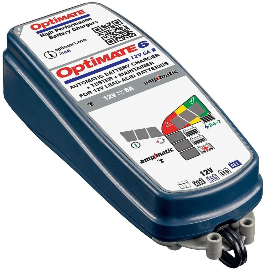 Bild von Tecmate Batterieladegerät Optimate 6 Ampmatic 6A