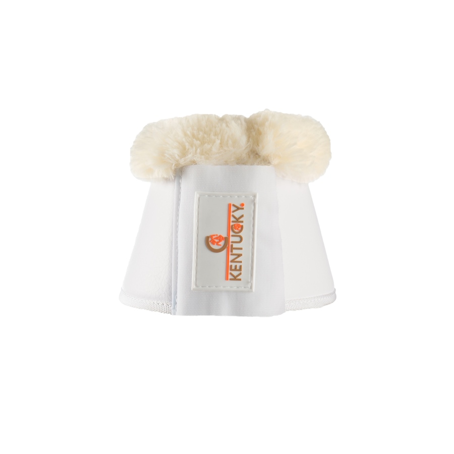 Bild von Kentucky - Sprungglocken Leder Lammfell braun XL