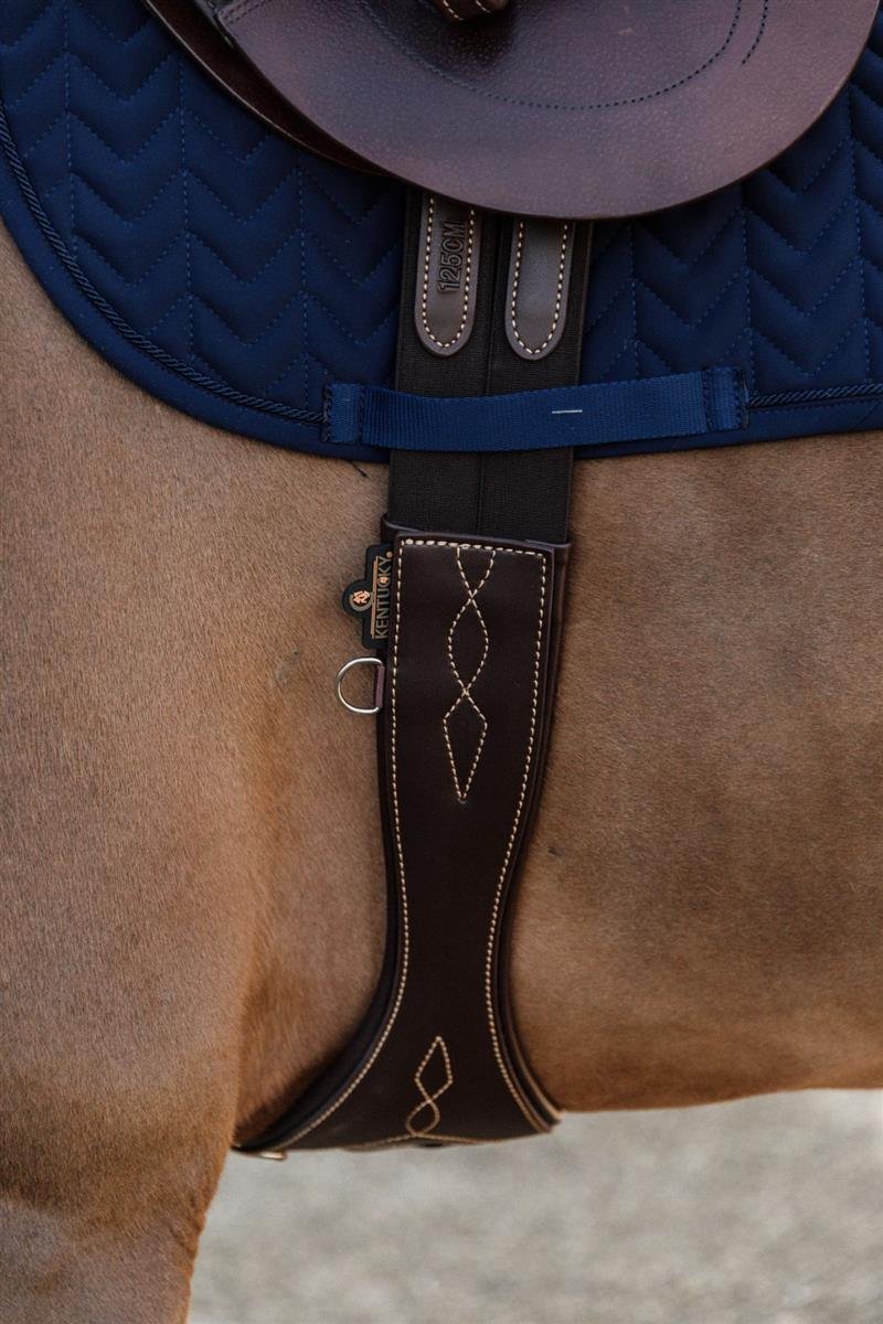 Bild von Kentucky Horsewear Sattelgurt ANATOMIC schwarz 120 cm