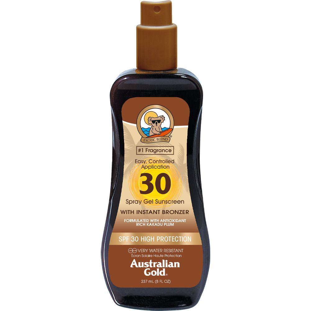 Bild von Australien Gold SPF 30 spray gel bronzer