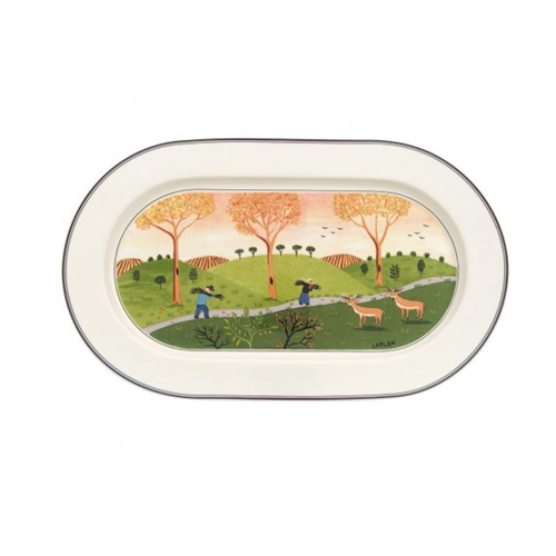 Bild von Villeroy & Boch Platte oval 34cm Design Naif