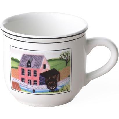 Bild von Villeroy und Boch Design Naif Mokka-/Espressotasse, 100 ml, Premium Porzellan, Bunt