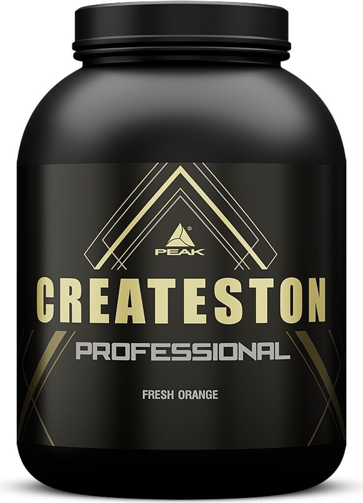 Bild von PEAK Createston Professional - 3150g Geschmack Fresh Orange I All in One - Post Workout Recovery I über 90 Wirkstoffe - Whey Protein, Creatin AKG, Cluster Dextrin und HMB für Muskelaufbau