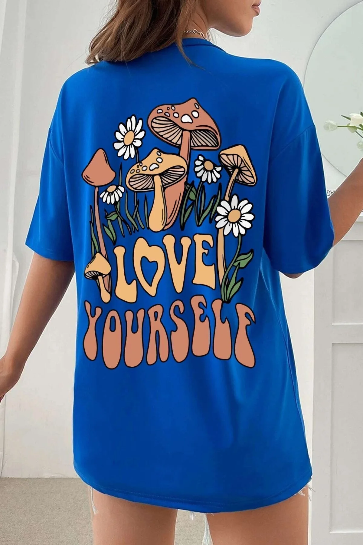 Bild von uyguntarz Unisex-t-shirt Mit „love Yourself“-aufdruck - 2XL