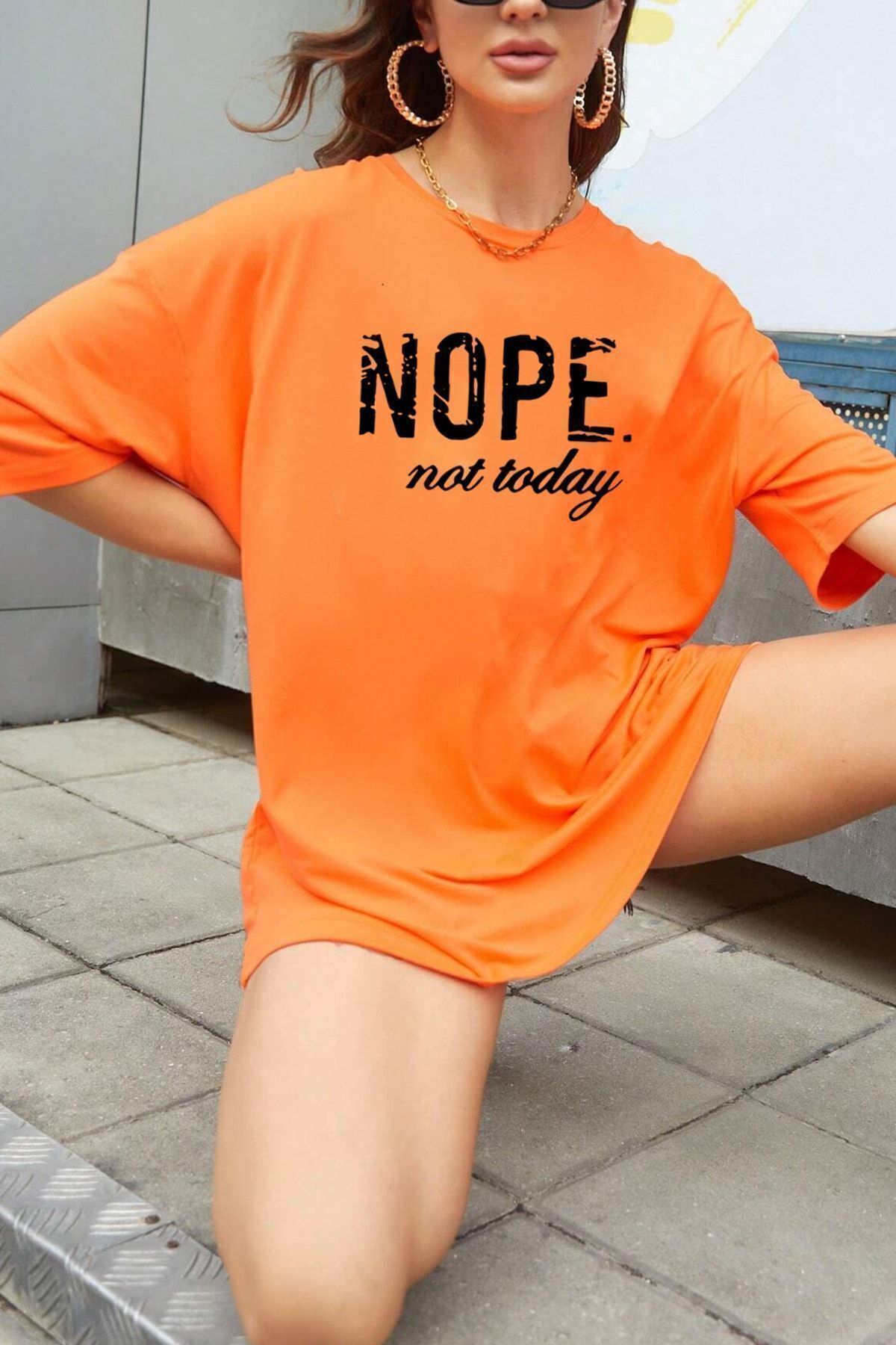 Bild von uyguntarz Unisex-t-shirt Mit „not Today“-aufdruck - L