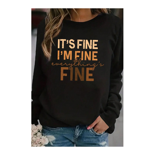 Bild von uyguntarz Fein Bedrucktes Unisex-Sweatshirt Mit Rundhalsausschnitt - S/M