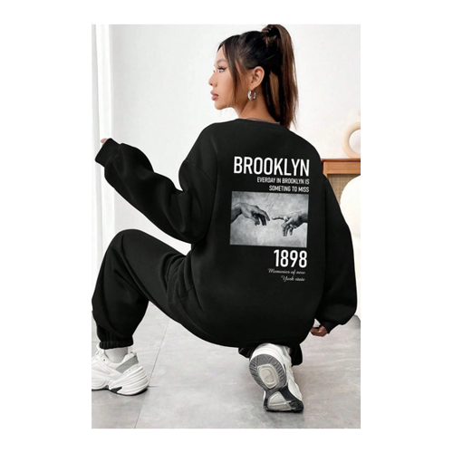 Bild von uyguntarz Sport-Sweatsuit Set Schwarz - Ideal für den modernen Alltag