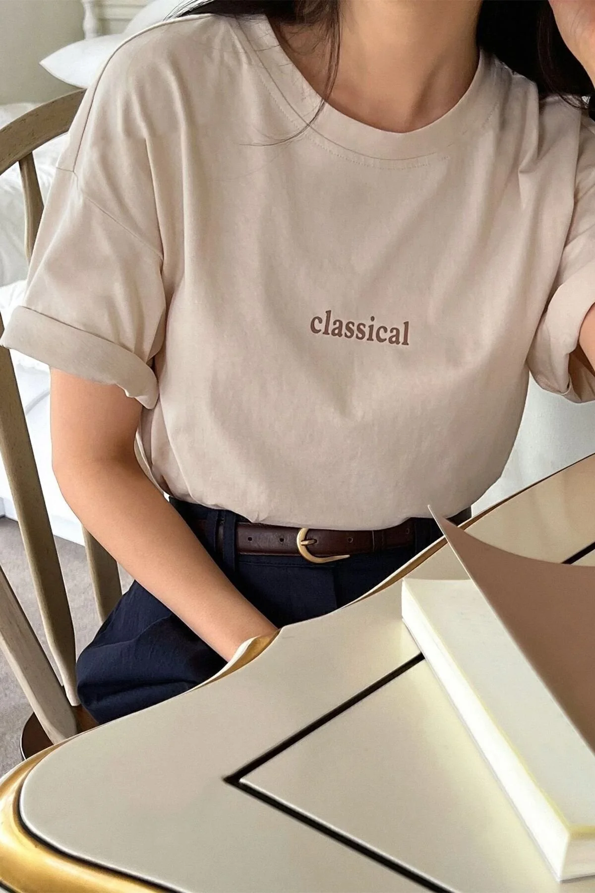 Bild von uyguntarz Unisex-t-shirt Mit Klassischem Aufdruck In Übergröße - XL