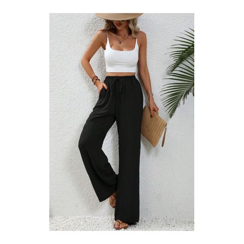 Bild von Elegante Stoffhose für Damen - Schwarz Basic
