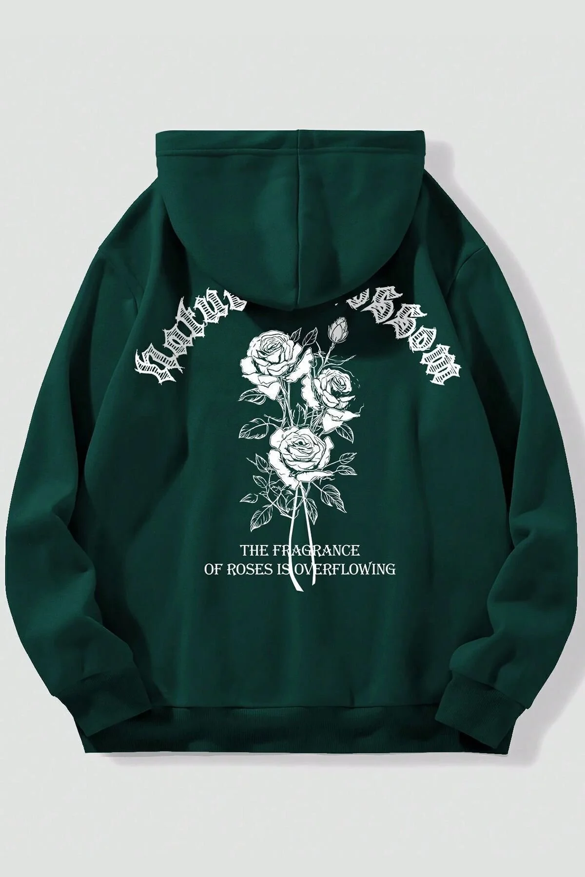 Bild von uyguntarz Unisex Oversize Sweatshirt Naturblüten Bedruckt - L