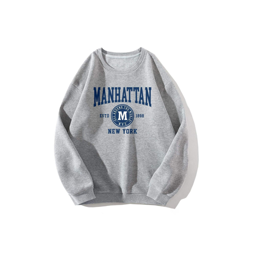 Bild von uyguntarz Oversize-Sweatshirt mit Manhattan-Print