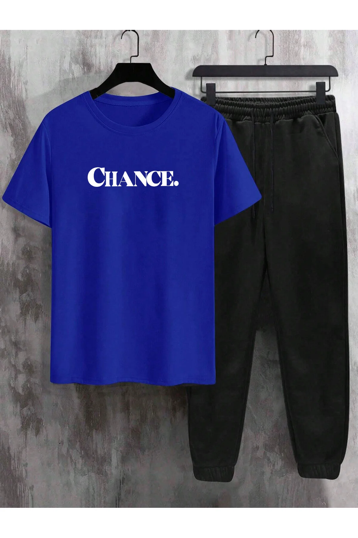 Bild von uyguntarz Unisex-trainingsanzug-set Mit Chance-print - L