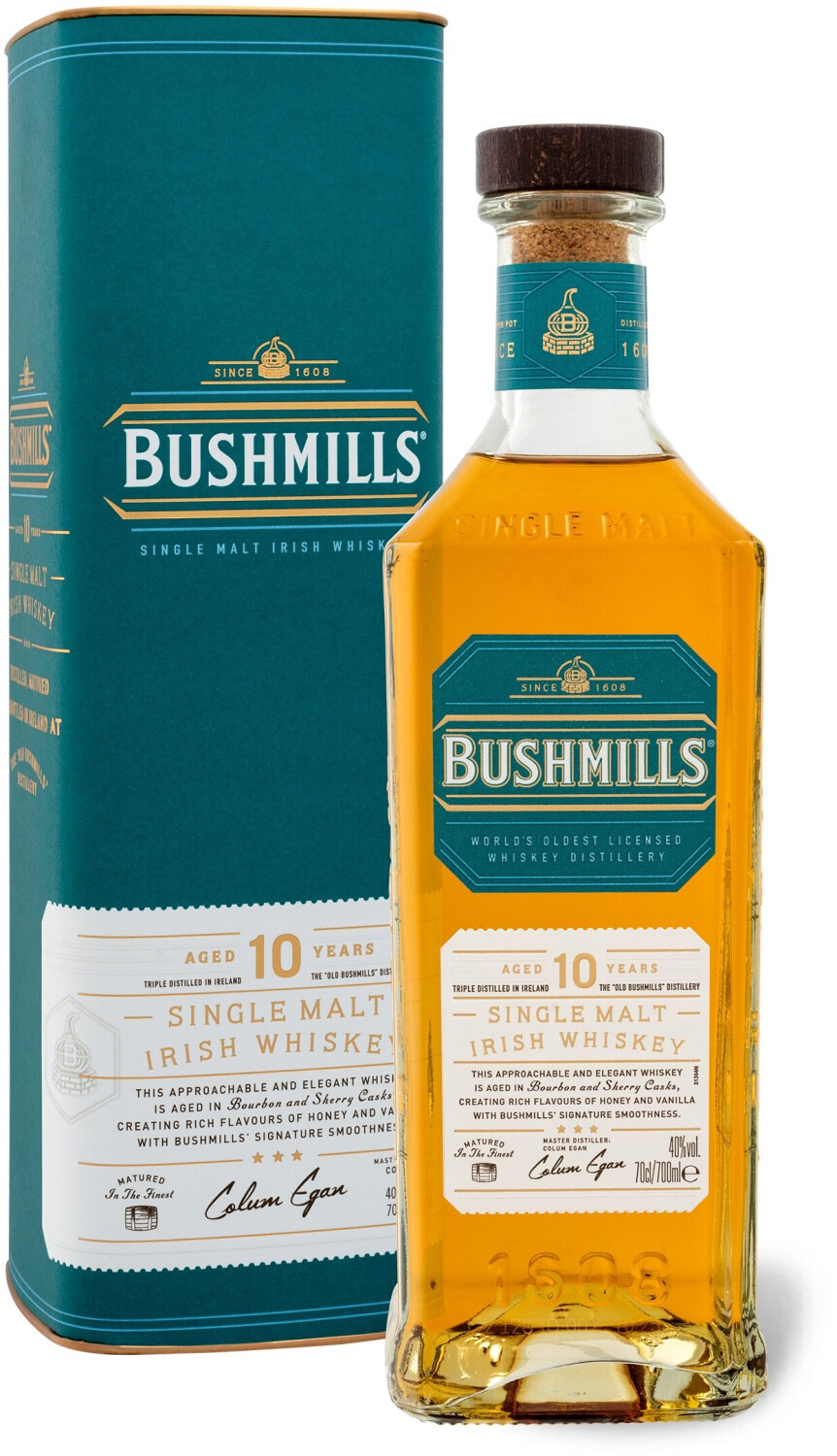 Bild von Bushmills 10 Jahre 0,7l 40%