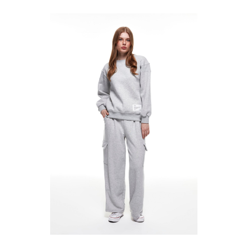 Bild von Quzu Sweatshirt mit Reißverschluss hinten in Grimelange für Damen - M
