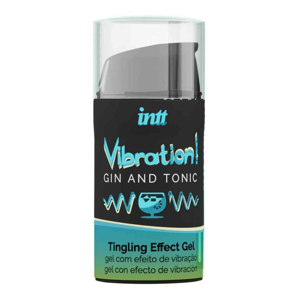Bild von INTT Stimulationsgel 15 ml - intt Liquid Vibration Gin & Tonic 15ml