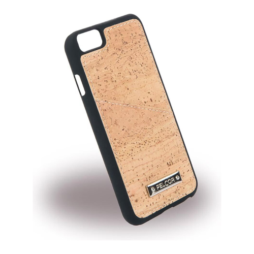 Bild von Pelcor Kork Hardcover für Apple iPhone 6 - 6s (Schwarz)