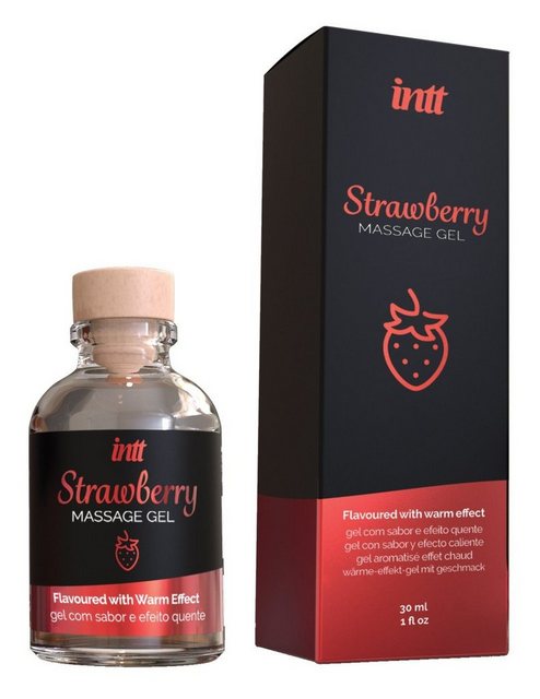 Bild von INTT Gleit- und Massagegel 30 ml - intt Massage Gel Strawberry 30ml