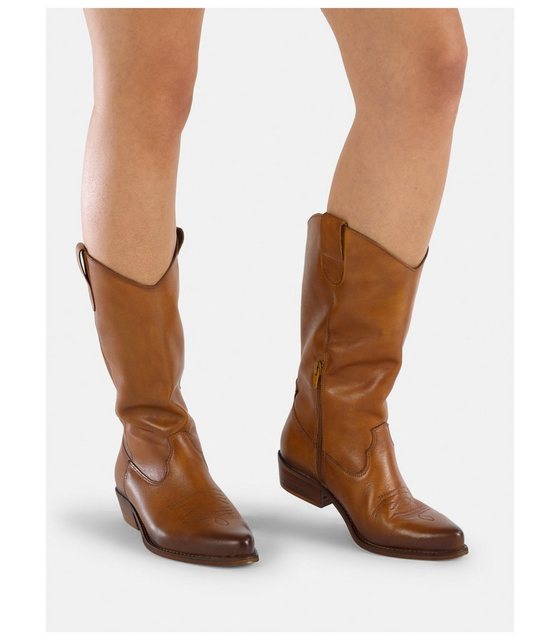 Bild von Felmini Stiefel Braun Blockabsatz für Damen - 42