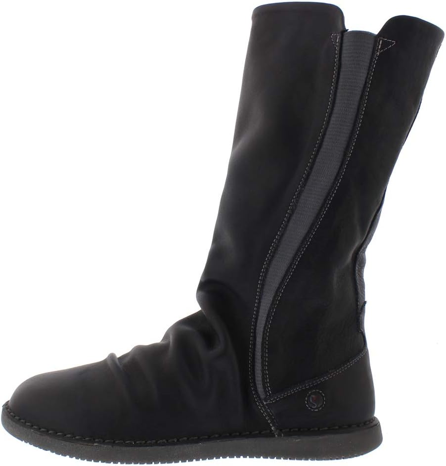 Bild von Softinos Damen TEYA328SOF Washed Leather Stiefeletten, Braun (Dk Brown 016), 35 EU