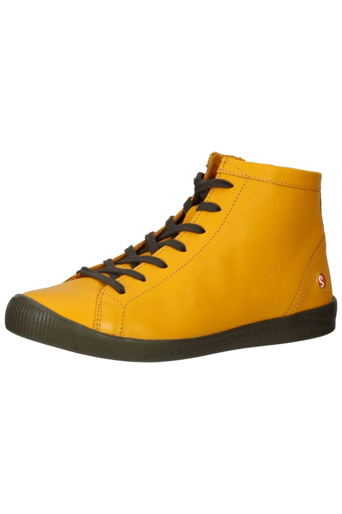 Bild von Softinos Stiefelette Gelb Flacher Absatz für Damen - 42