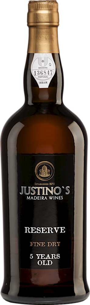 Bild von Justinos Reserva Fine Dry Madeira 5 Years old