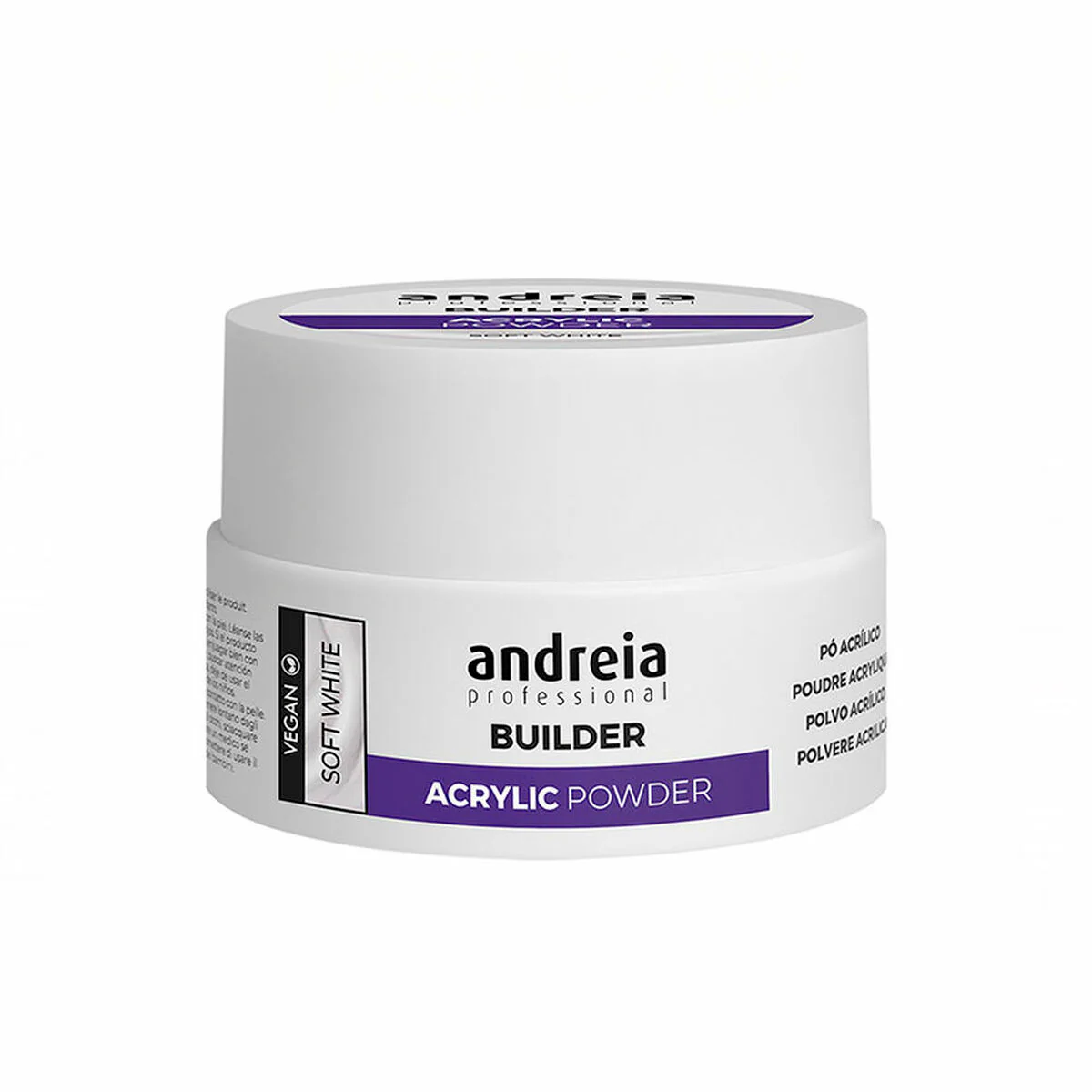Bild von Acryl-Emaille Professional Builder Acrylic Powder Polvos Andreia Professional Builder Weiß (20 g)