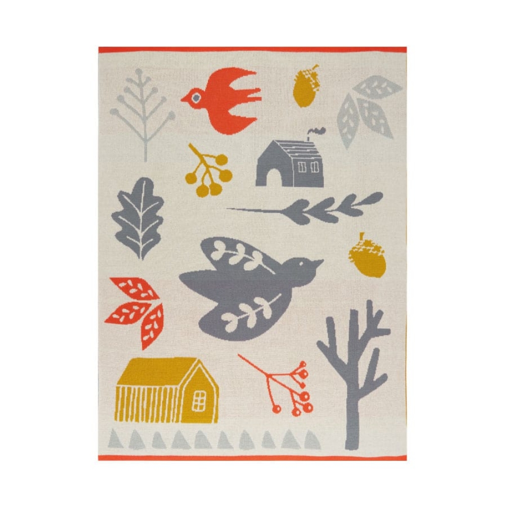 Bild von Sophie Home Babydecke FOLK multicolor