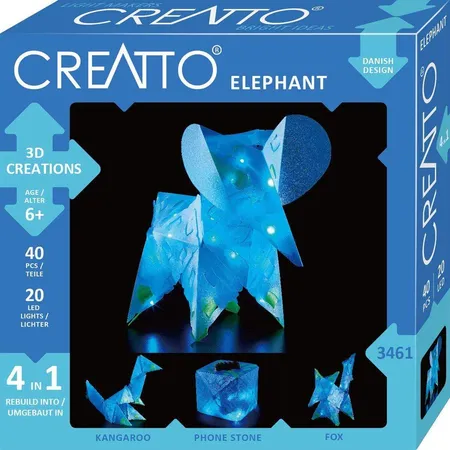 Bild von Kosmos 003461 Thames and Kosmo Elefant 3D-Puzzle, Bastel Set