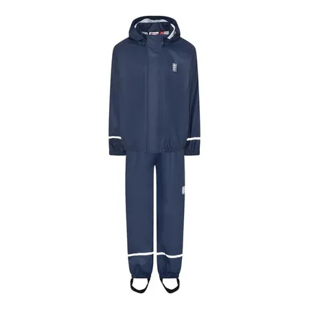 Bild von LEGO® Wear Regenset für Mädchen und Jungen, blau, Größe 116