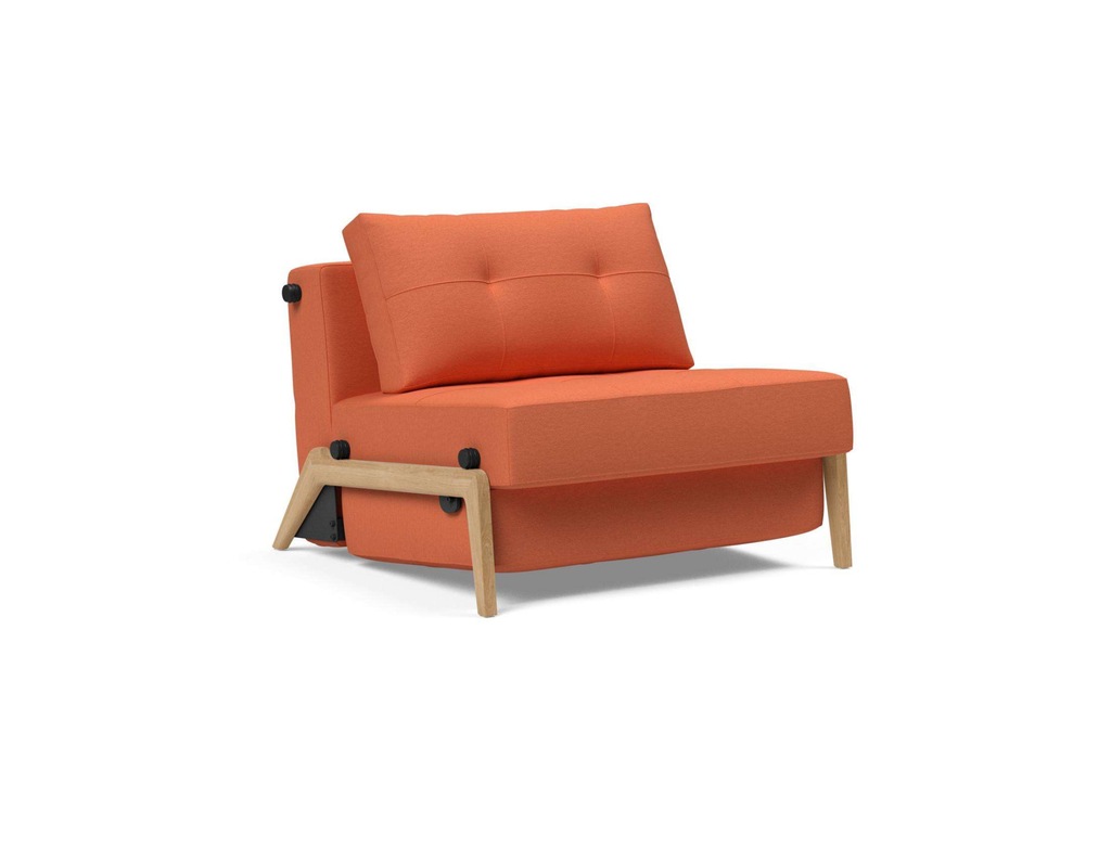 Bild von INNOVATION LIVING ™ Sessel "CUBED Schlafsessel", Frontauszug, sehr platzsparend, abgewinkelt Sitzen - waagerecht Liegen