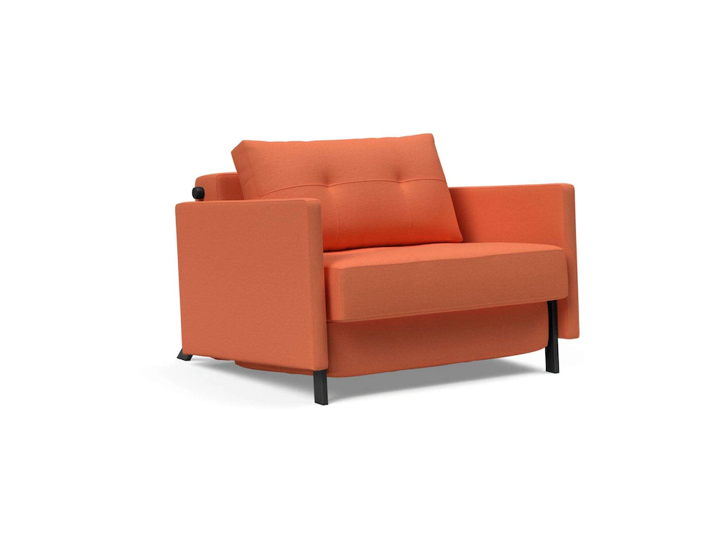 Bild von INNOVATION LIVING ™ Sessel "CUBED Schlafsessel", Frontauszug, sehr platzsparend, abgewinkelt Sitzen - waagerecht Liegen
