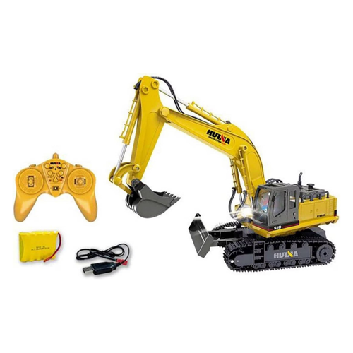 Bild von Hama HUINA - Excavator R/C 1:16 - Yellow (471450)