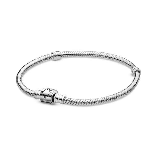 Bild von Pandora Wickelarmband Set Pandora Armband Schlangenglieder 598816C00 Länge 20 cm