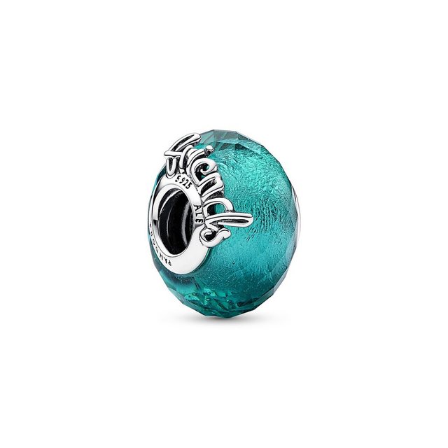 Bild von Pandora 792762C01 Bead-Charm Facettiertes Grünes Muranoglas Freundschaft