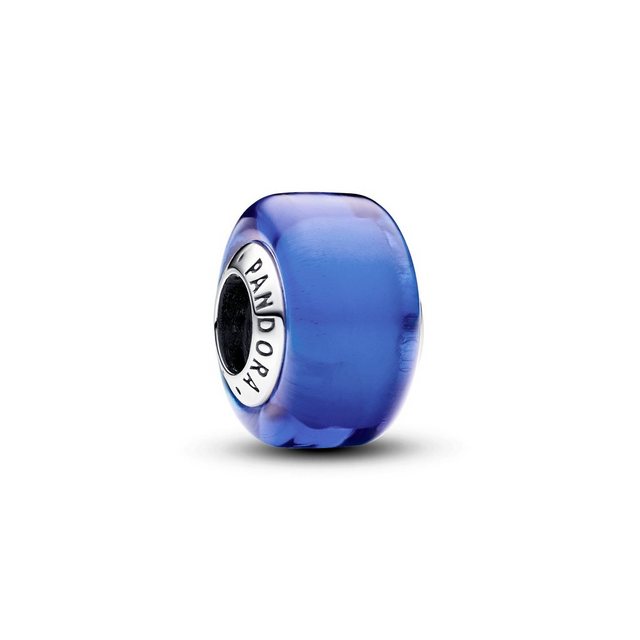 Bild von Pandora Kettenanhänger Pandora Blaues Murano-Glas Mini-Charm 793105C00 Anhänger
