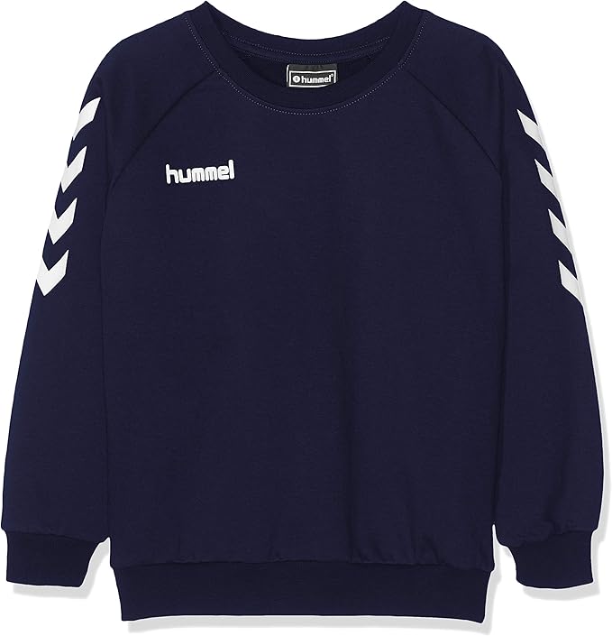 Bild von hummel GO Baumwoll Sweatshirt Kinder 7026 - marine 152