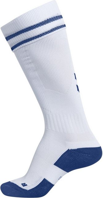 Bild von hummel Unisex Element Football Sok Socken, Weiß/True Blau, 31W / 34L EU